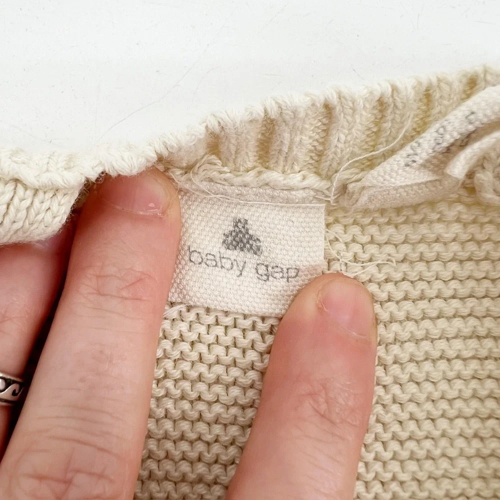 Baby Gap garter stitch